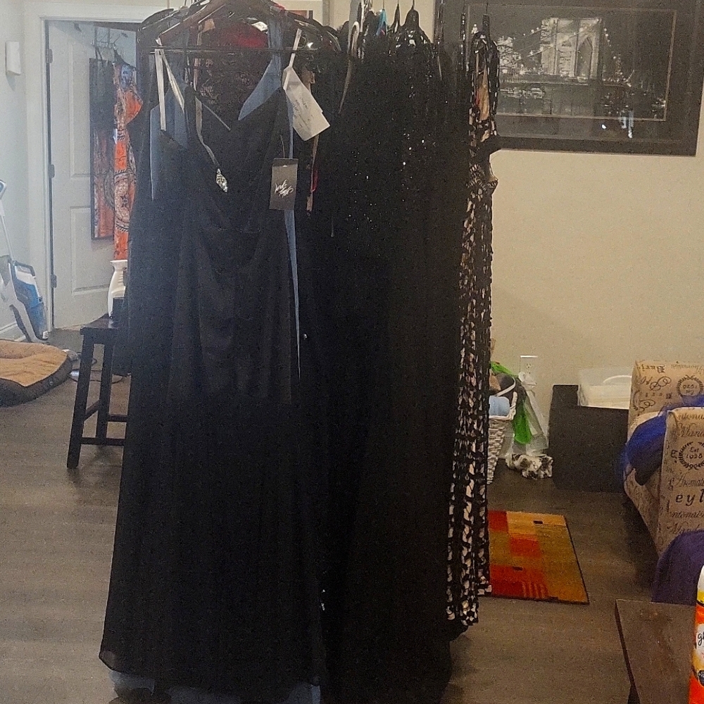 Evening dress Escape black size 12c